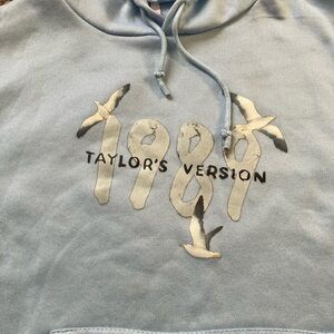 Taylor's Version 1989 Light Blue Hoodie